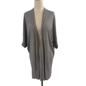 Gentle Fawn Gray Open Front Cardigan XS/S